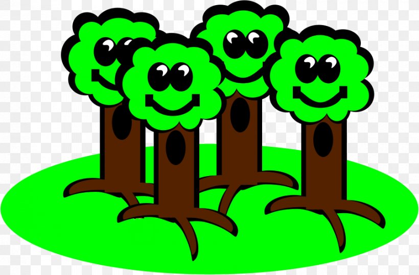 Tree Smile Clip Art, PNG, 900x592px, Tree, Artwork, Cartoon, Drawing, Flower Download Free