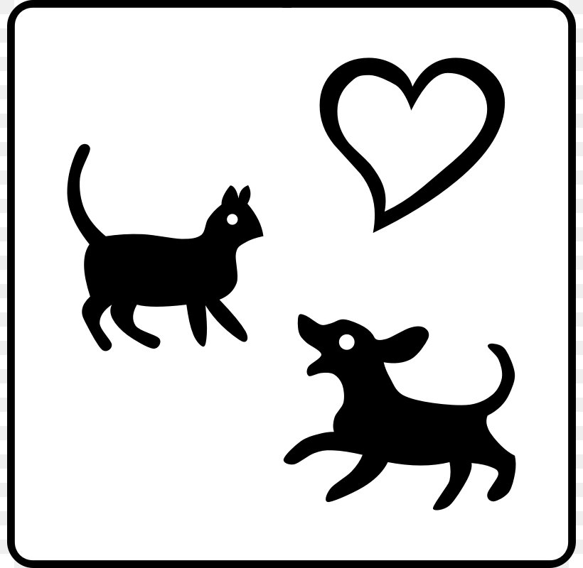 Dog Pet Clip Art, PNG, 800x800px, Dog, Artwork, Black, Black And White, Carnivoran Download Free
