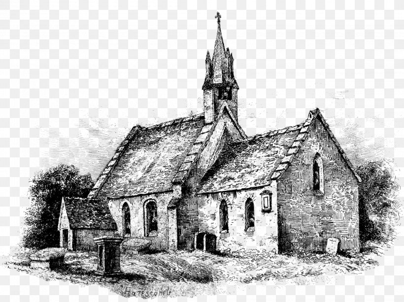 Chapel Monochrome Photography /m/02csf Drawing, PNG, 2264x1696px, Chapel, Almshouse, Architecture, Black And White, Building Download Free