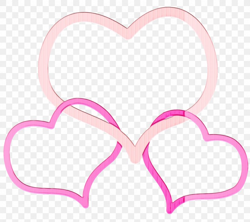 Pink Heart Clip Art Love Heart, PNG, 899x800px, Watercolor, Heart, Love, Magenta, Paint Download Free