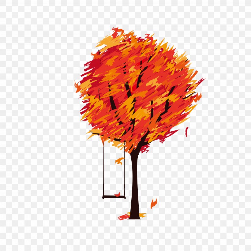 Autumn Illustrator Illustration, PNG, 5208x5208px, Autumn, Art, Drawing, Illustrator, Leaf Download Free