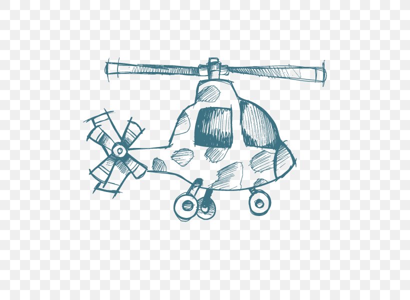 Helicopter Airplane Sketch, PNG, 600x600px, Helicopter, Airplane, Area, Black And White, Drawing Download Free