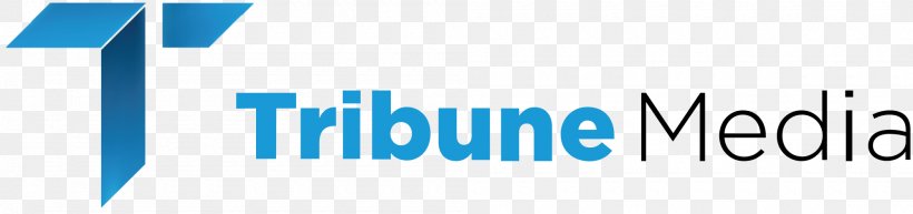 Logo Tribune Media Brand Business Chicago Tribune, PNG, 2000x473px, Logo, Area, Blue, Brand, Business Download Free