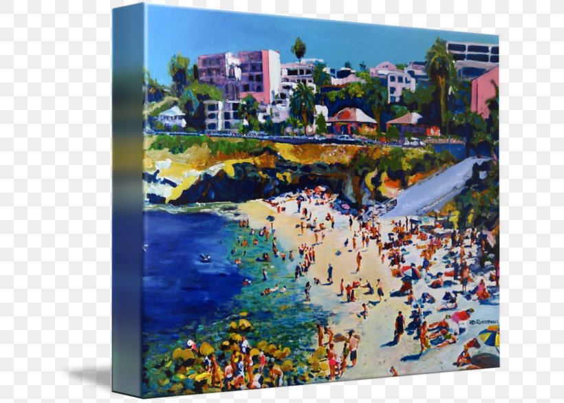 Painting La Jolla Cove Acrylic Paint Gallery Wrap, PNG, 650x586px, Painting, Acrylic Paint, Acrylic Resin, Art, Artwork Download Free