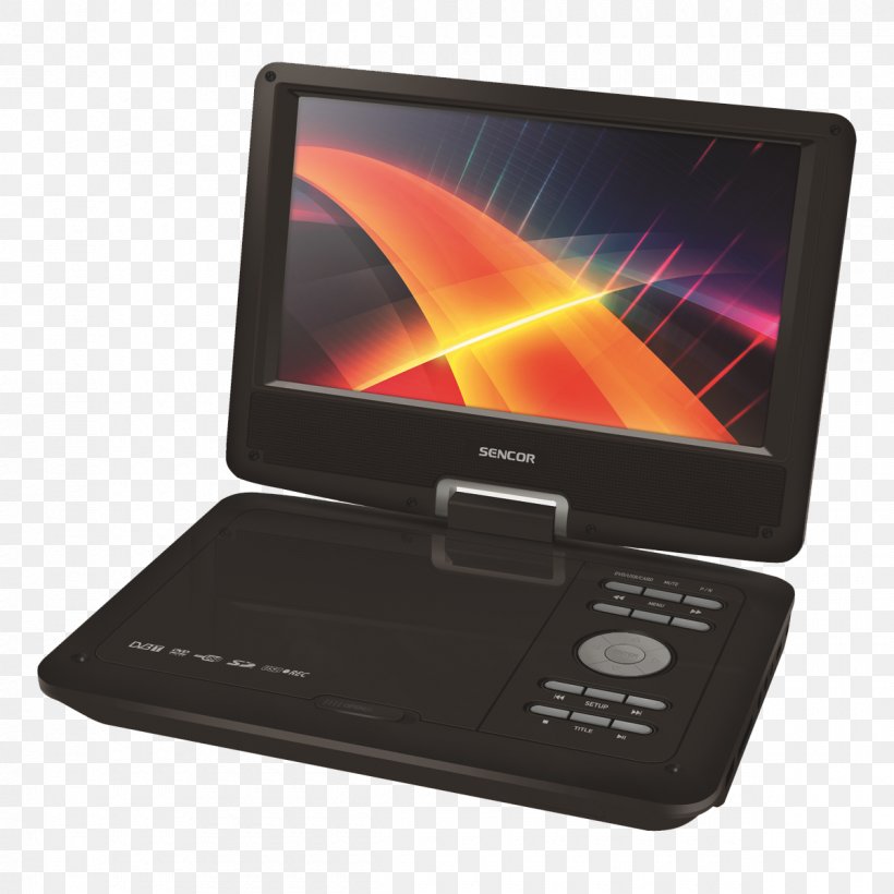Portable DVD Player Sencor DivX Dolby Digital, PNG, 1200x1200px, Dvd Player, Consumer Electronics, Display Device, Divx, Dolby Digital Download Free