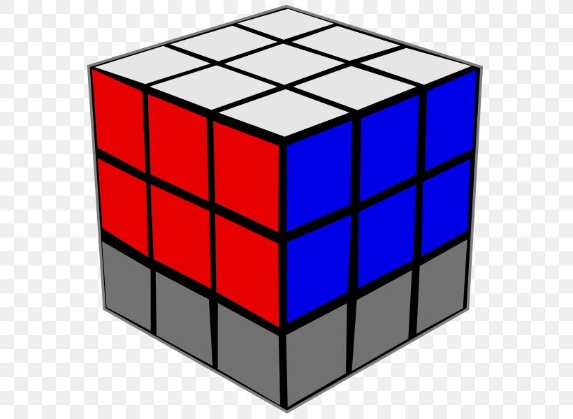 Rubik's Cube Clip Art Vector Graphics Portable Network Graphics, PNG, 573x600px, Rubiks Cube, Area, Blue, Cfop Method, Combination Puzzle Download Free