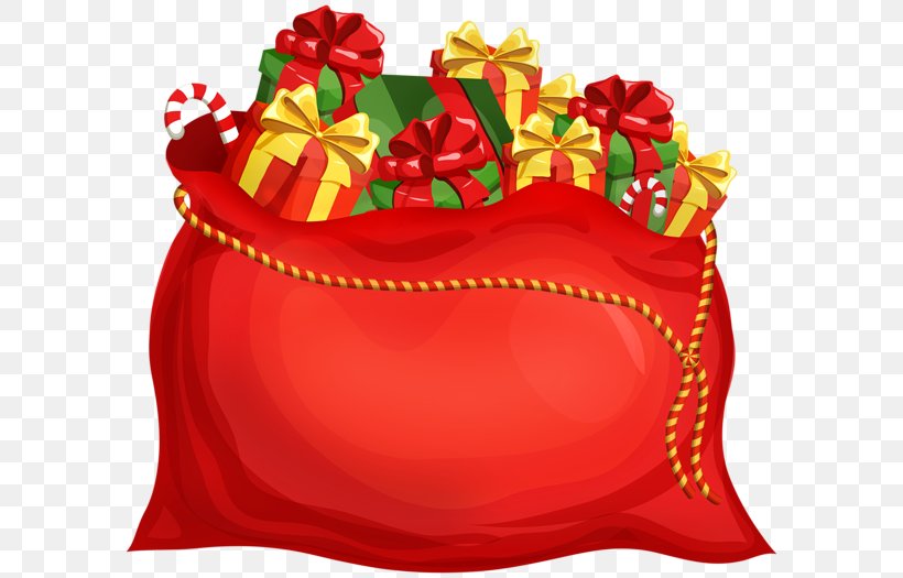 Santa Claus Vector Graphics Christmas Day Image Clip Art, PNG, 600x525px, Santa Claus, Bag, Christmas Day, Christmas Decoration, Cushion Download Free