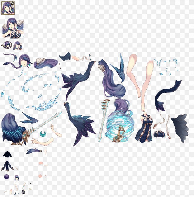 SINoALICE La Sirenita Y Otros Cuentos Mermaid Sprite Game, PNG, 2078x2102px, Sinoalice, Art, Fictional Character, Game, Legendary Creature Download Free