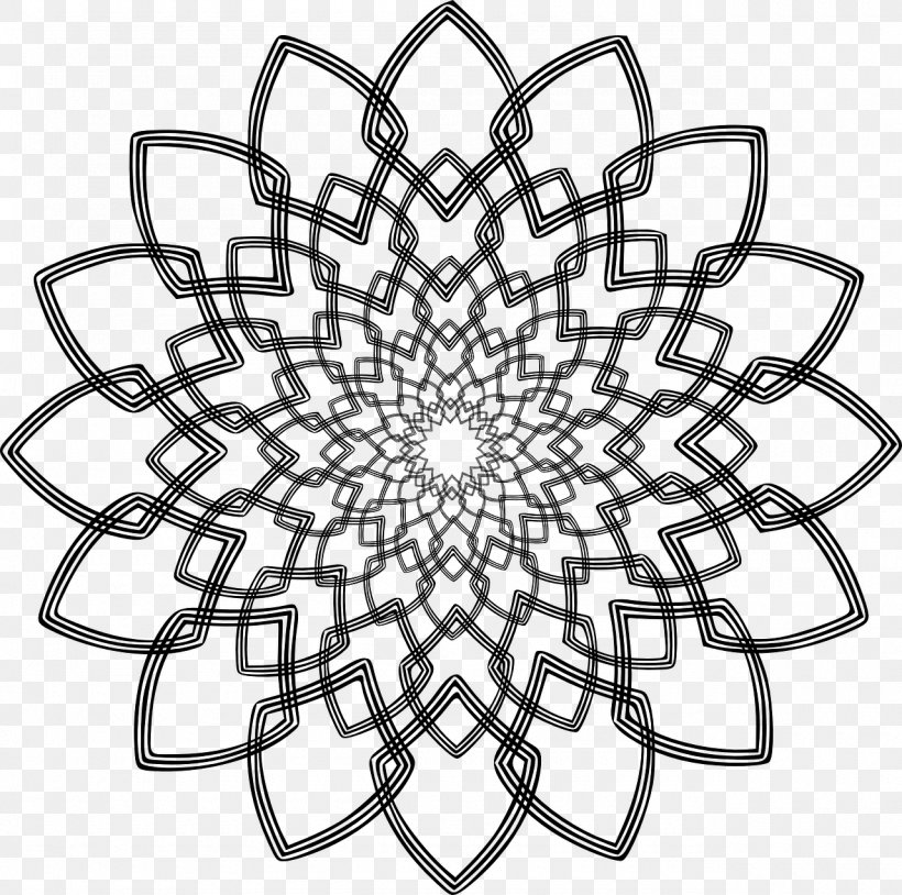 The Mindfulness Colouring Book: Anti-stress Art Therapy For Busy People Coloring Book Mandala, PNG, 1280x1272px, Coloring Book, Art, Black And White, Book, Child Download Free