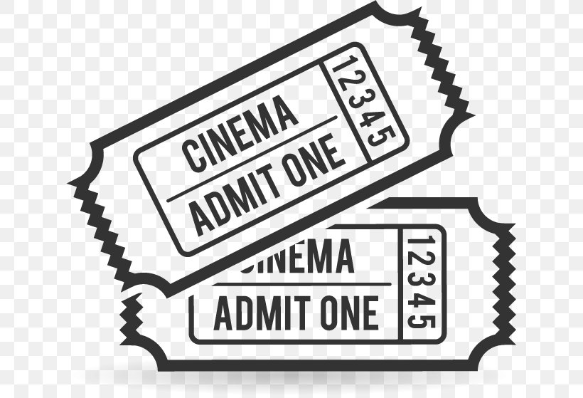 Ticket Cinema Film Coloring Book, PNG, 698x559px, Ticket, Area, Black And White, Brand, Cinema Download Free