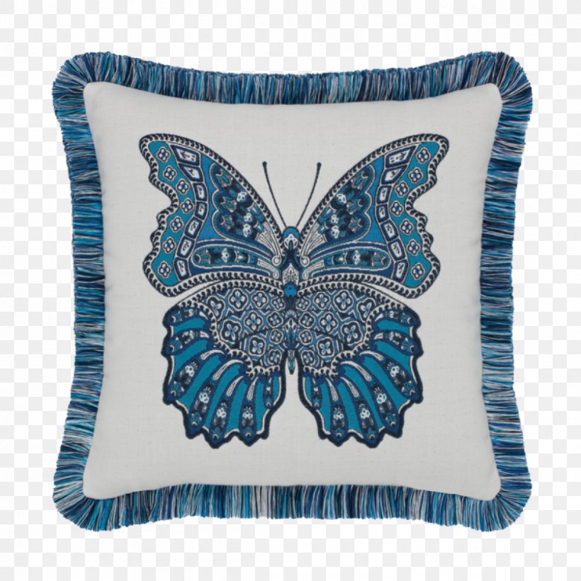 Throw Pillows Cushion Couch Fringe, PNG, 1200x1200px, Throw Pillows, Animal Print, Butterfly, Couch, Cushion Download Free