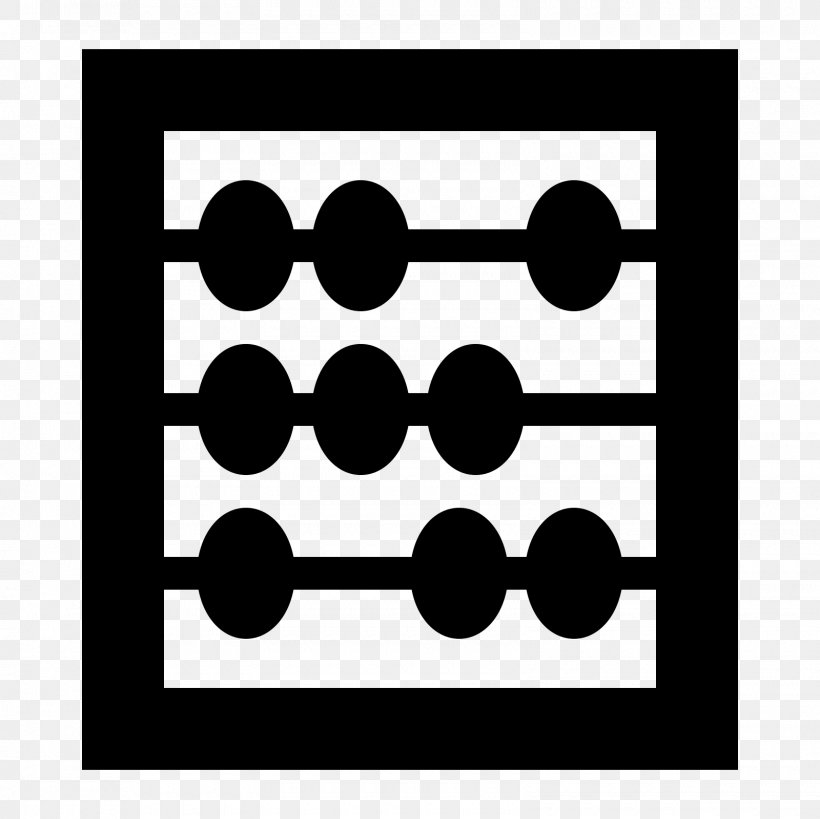 Abacus Mathematics Multiplication Calculation, PNG, 1600x1600px, Abacus, Area, Black, Black And White, Calculation Download Free