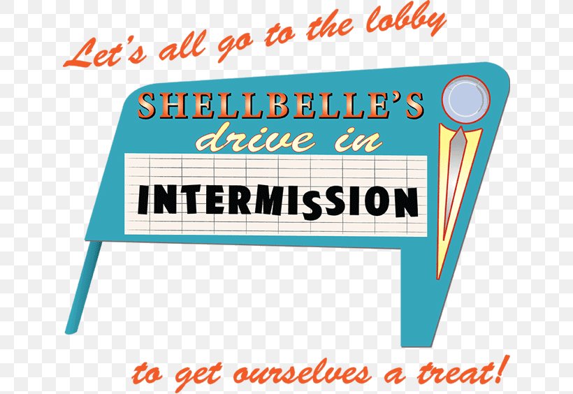 Intermission Cinema Art Drive-in Clip Art, PNG, 640x564px, Intermission, Area, Art, Banner, Blue Download Free