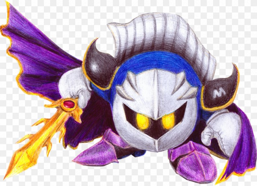 Meta Knight Kirby King Dedede Super Smash Bros. Brawl Drawing, PNG,  900x652px, Meta Knight, Art, Coloring
