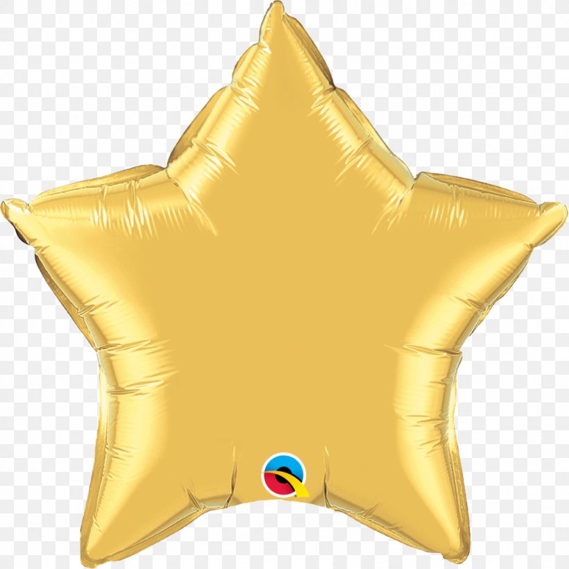 Mylar Balloon Gold Star Color, PNG, 1024x1024px, Balloon, Atmosphere Of Earth, Balloon Studio, Birthday, Bopet Download Free