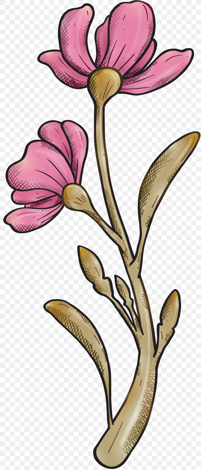 Floral Design Cut Flowers Petal Clip Art, PNG, 2579x6032px, Floral Design, Art, Basket, Cut Flowers, Easter Download Free