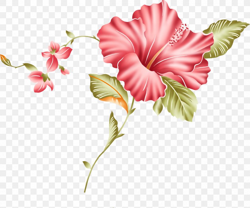 Flower Painting Clip Art, PNG, 2396x2000px, Flower, Art, Blossom, Cut Flowers, Drawing Download Free