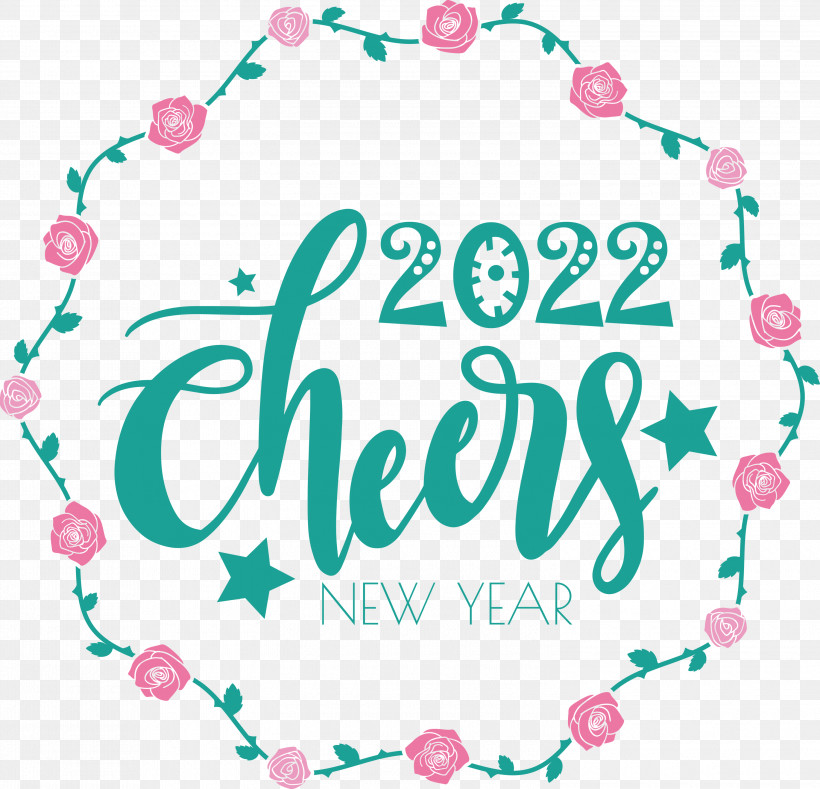 2022 Cheers 2022 Happy New Year Happy 2022 New Year, PNG, 3000x2889px, Floral Design, Geometry, Line, Logo, Marathon Download Free