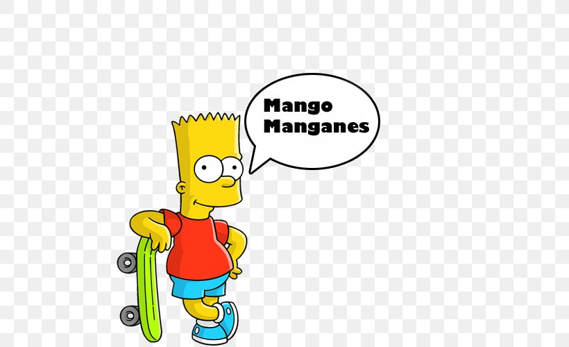 Bart Simpson Maggie Simpson Lisa Simpson Marge Simpson Homer Simpson, PNG, 500x500px, Bart Simpson, Area, Cartoon, Character, Edna Krabappel Download Free