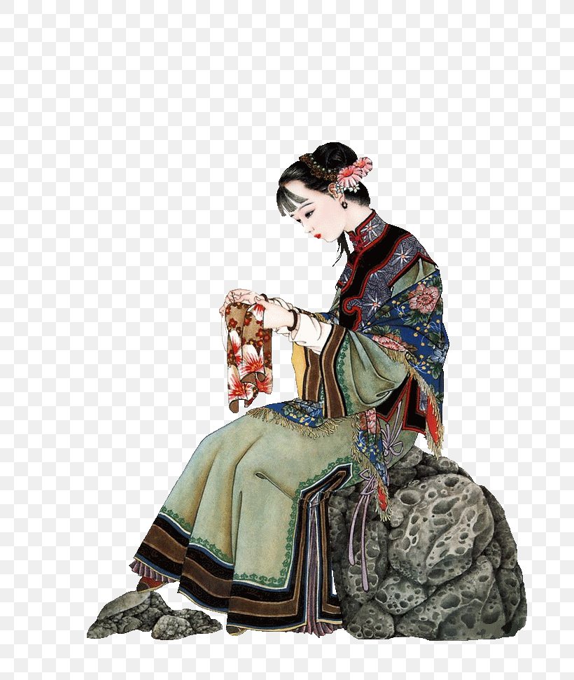 Embroidery Handicraft Woman, PNG, 750x971px, Embroidery, Art, Chinoiserie, Costume, Costume Design Download Free