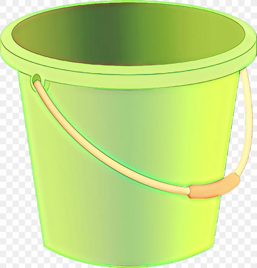 Green Plastic Bucket Oval Flowerpot, PNG, 2875x3000px, Green, Bucket, Flowerpot, Household Supply, Oval Download Free