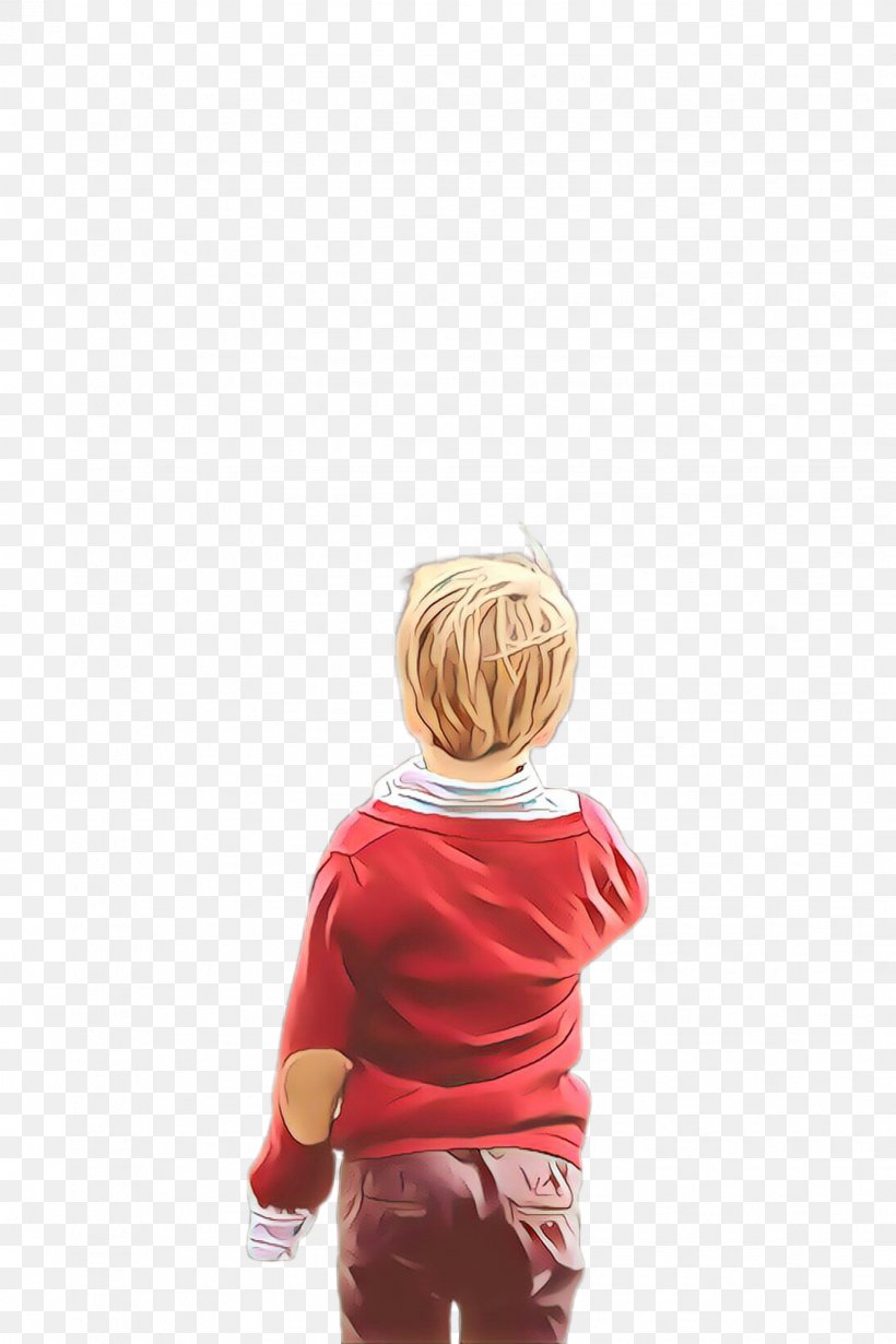 Red Standing Blond Arm Shoulder, PNG, 1632x2448px, Cartoon, Arm, Blond, Child, Outerwear Download Free