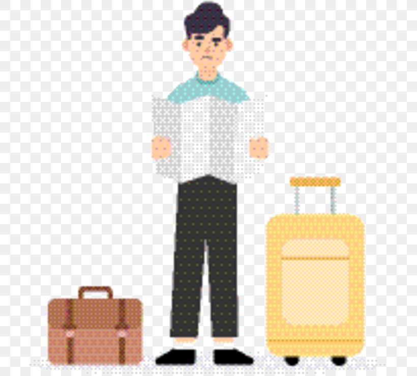 Suitcase Cartoon, PNG, 715x738px, Human Behavior, Art, Baggage, Behavior, Cartoon Download Free