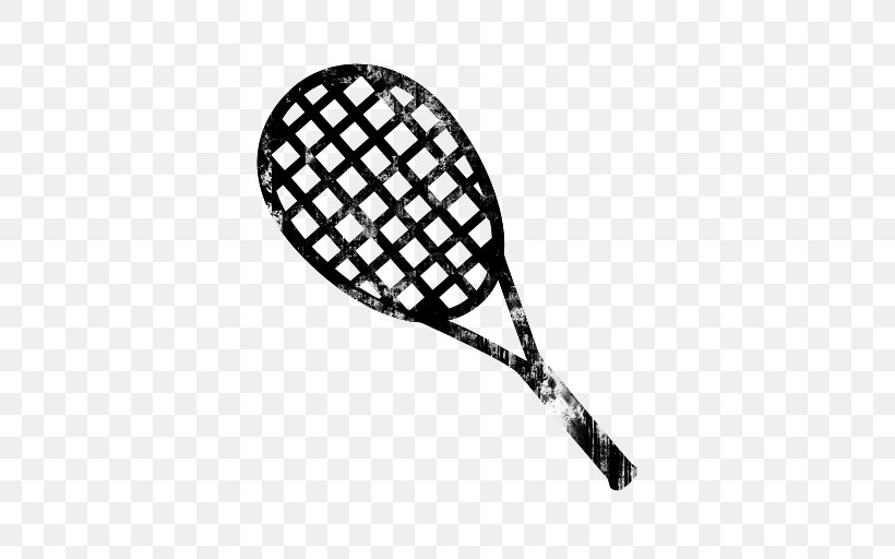 Badmintonracket Shuttlecock Tennis Rakieta Tenisowa, PNG, 512x512px, Racket, Badminton, Badmintonracket, Ball, Black And White Download Free