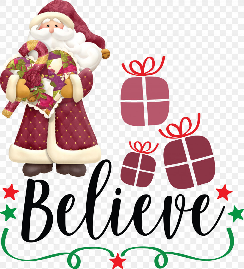 Believe Santa Christmas, PNG, 2722x3000px, Believe, Candy Cane, Christmas, Christmas Day, Christmas Decoration Download Free