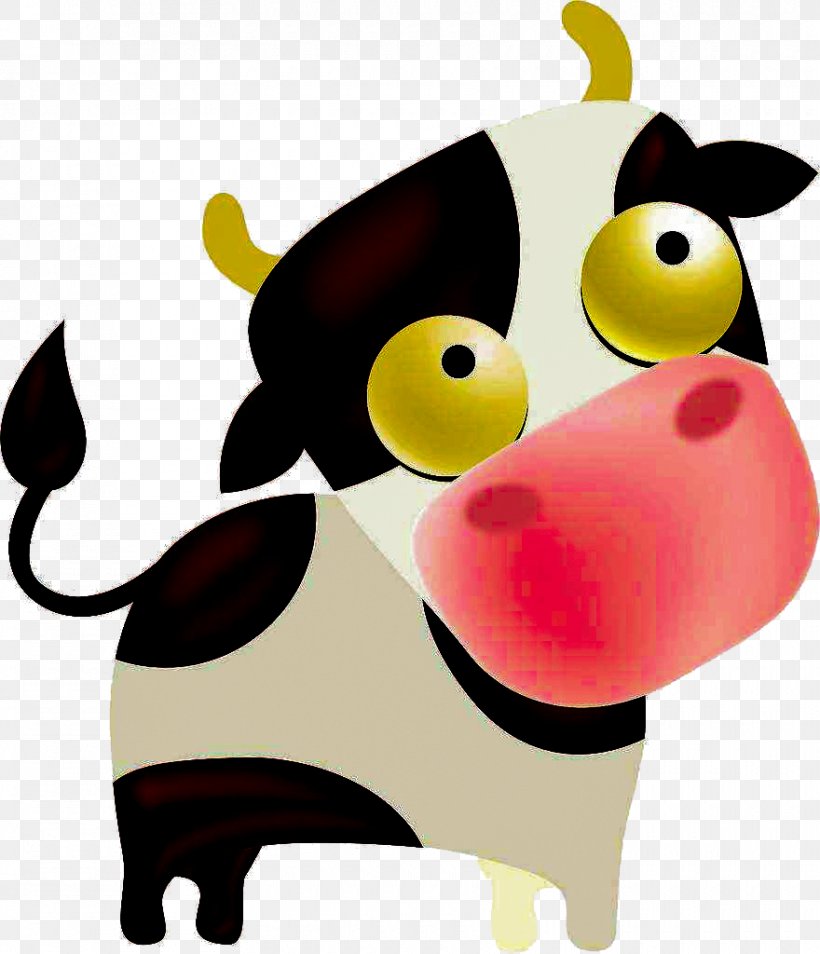 Dairy Cattle Ox, PNG, 880x1024px, Cattle, Cartoon, Dairy Cattle, Paint, Painting Download Free