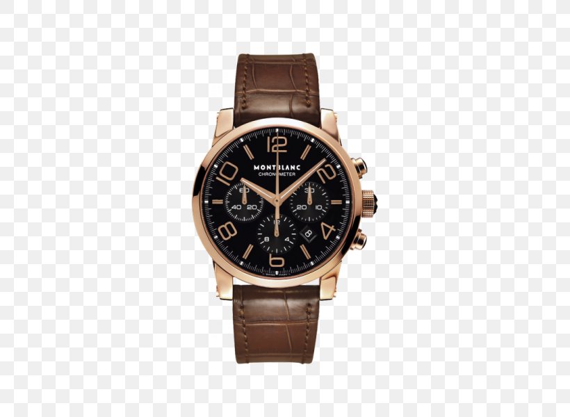 Montblanc Automatic Watch Chronograph Movement, PNG, 600x600px, Montblanc, Automatic Watch, Brand, Brown, Chronograph Download Free