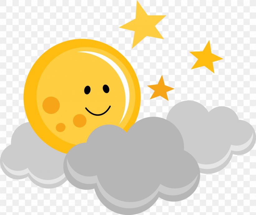 Moon Cloud Cuteness Clip Art, PNG, 1280x1076px, Moon, Cloud, Cuteness, Emoticon, Happiness Download Free