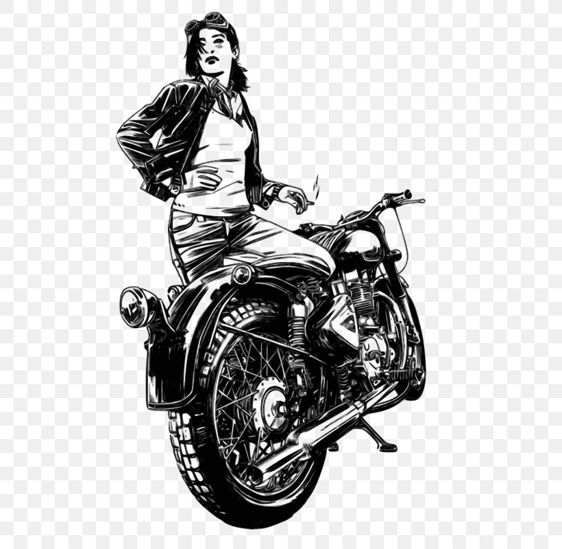 Motorcycle T-shirt Leather Jacket Clip Art, PNG, 566x800px, Motorcycle, Automotive Design, Automotive Tire, Black And White, Chopper Download Free