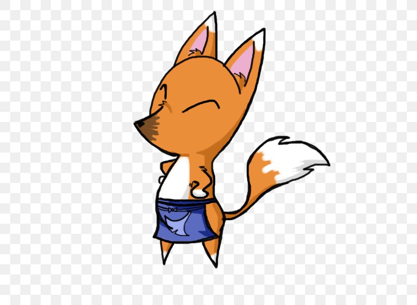 Animal Crossing: New Leaf Whiskers Red Fox Fan Art Clip Art, PNG, 600x600px, Animal Crossing New Leaf, Animal Crossing, Art, Artwork, Carnivoran Download Free