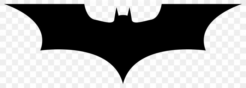 Batman Joker Decal Logo Sticker, PNG, 3066x1107px, Batman, Bat, Batman Begins, Blackandwhite, Comics Download Free