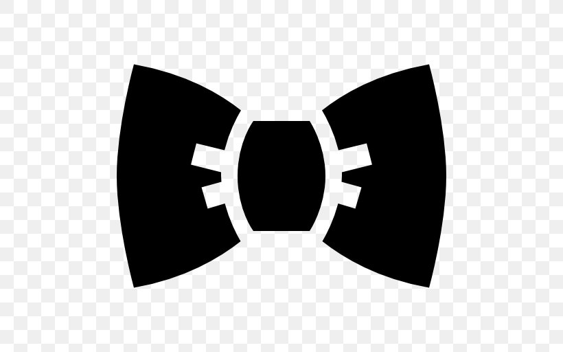 Bow Tie T-shirt Necktie Clip Art, PNG, 512x512px, Bow Tie, Black, Black And White, Black Tie, Brand Download Free