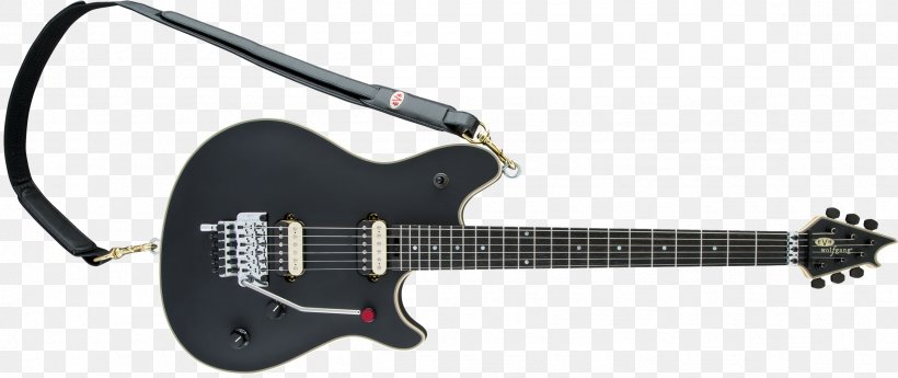 Electric Guitar Peavey EVH Wolfgang EVH Wolfgang USA Special Pickup, PNG, 2399x1011px, Electric Guitar, Acoustic Electric Guitar, Acousticelectric Guitar, Eddie Van Halen, Electronic Musical Instrument Download Free