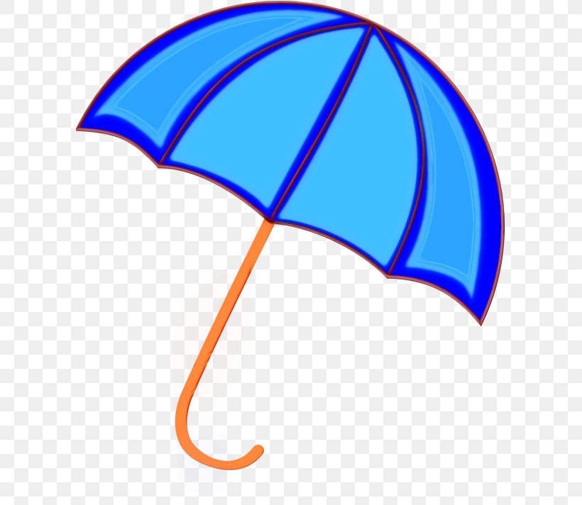 Line Umbrella Electric Blue, PNG, 605x712px, Watercolor, Electric Blue, Line, Paint, Umbrella Download Free