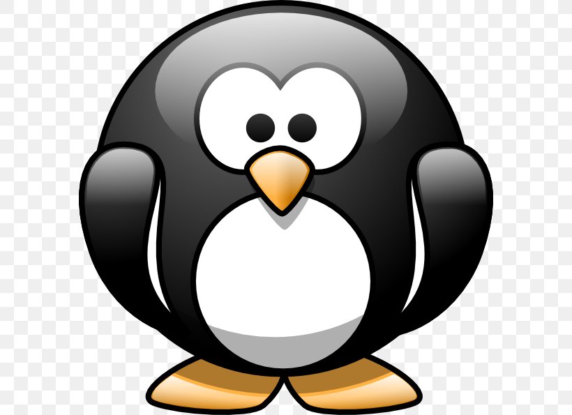 Penguin Drawing Cartoon Clip Art, PNG, 594x595px, Penguin, Artwork, Beak, Bird, Cartoon Download Free