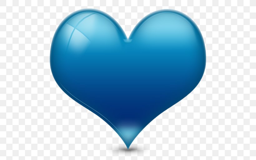 Heart Blue Clip Art, PNG, 512x512px, 3d Computer Graphics, Heart, Azure, Blue, Color Download Free