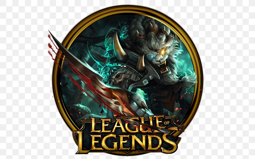 League Of Legends Rengar Video Game Riot Games Rift, PNG, 512x512px, League Of Legends, Concept Art, Game, Mythical Creature, Patch Download Free
