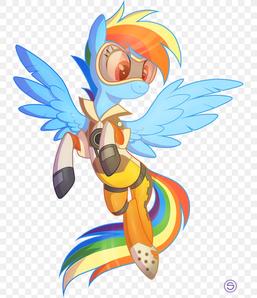 Rainbow Dash Twilight Sparkle Pinkie Pie Rarity Pony, PNG, 735x950px, Watercolor, Cartoon, Flower, Frame, Heart Download Free