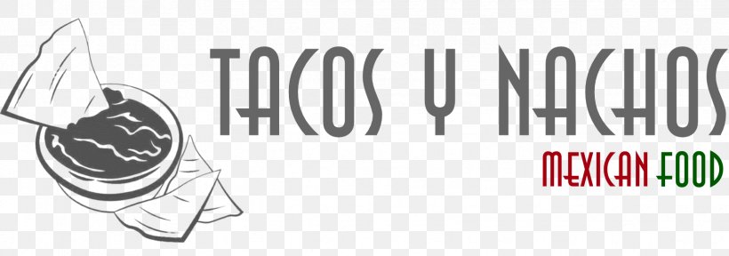 Tacos Y Nachos Tacos Y Nachos Mexican Cuisine Dish, PNG, 1721x605px, Taco, Arm, Black, Black And White, Brand Download Free