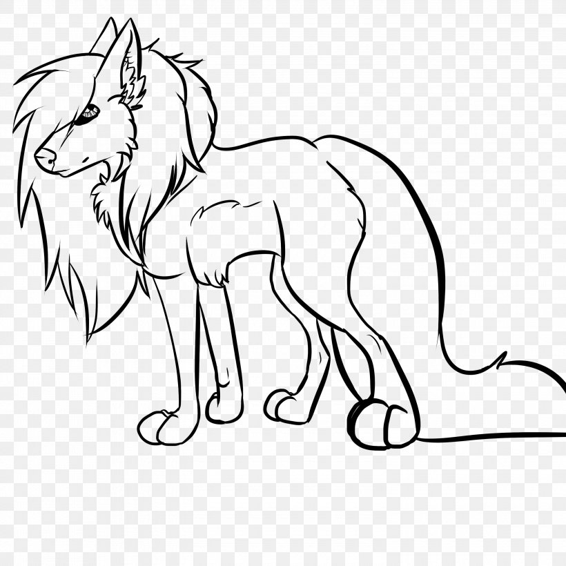 Whiskers Cat Canidae Line Art Paw, PNG, 3000x3000px, Whiskers, Animal, Animal Figure, Artwork, Big Cat Download Free