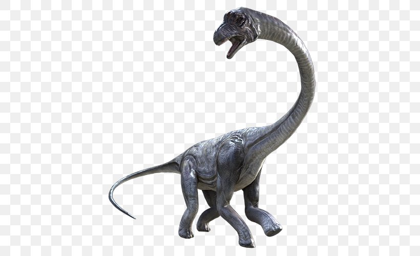 Brachiosaurus Tyrannosaurus Velociraptor Jurassic World Evolution Animal, PNG, 500x500px, Brachiosaurus, Animal, Animal Figure, Augmented Reality, Dinosaur Download Free