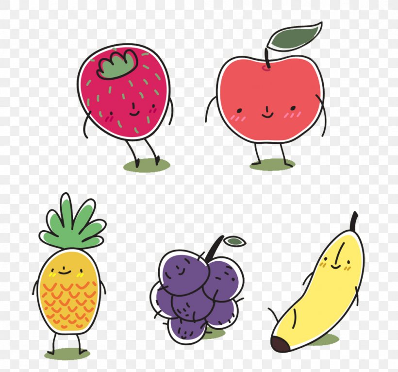 Fruit Cherry Euclidean Vector, PNG, 999x934px, Fruit, Apple, Auglis, Banana, Cherry Download Free