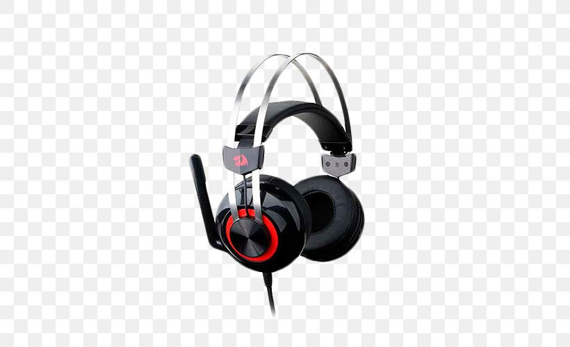 Microphone Headset Headphones 7.1 Surround Sound Redragon Audifonos Gamer Talos H601 360 Mic Vibracion Y Backlight, PNG, 500x500px, 71 Surround Sound, Microphone, Active Noise Control, Audio, Audio Equipment Download Free