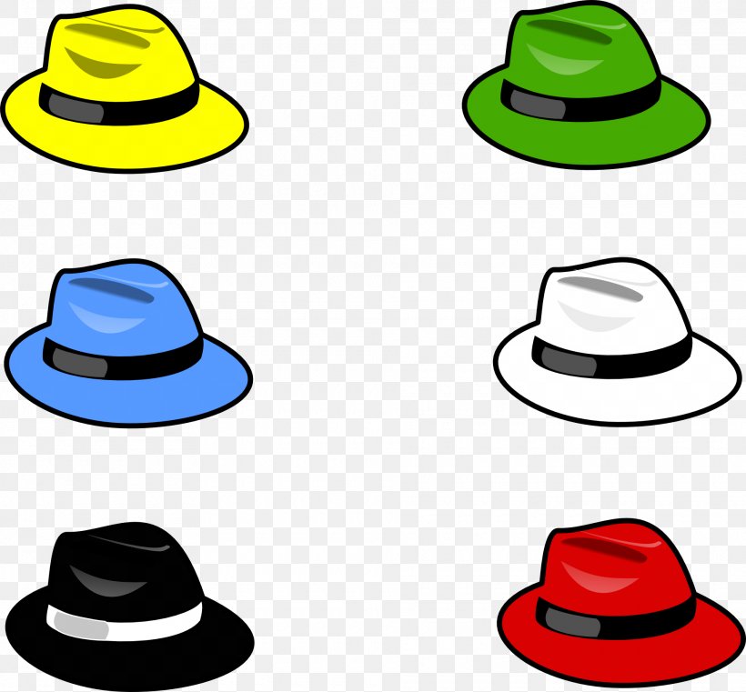 Six Thinking Hats Cap Clip Art, PNG, 1920x1784px, Six Thinking Hats, Cap, Clothing, Costume Hat, Cowboy Hat Download Free