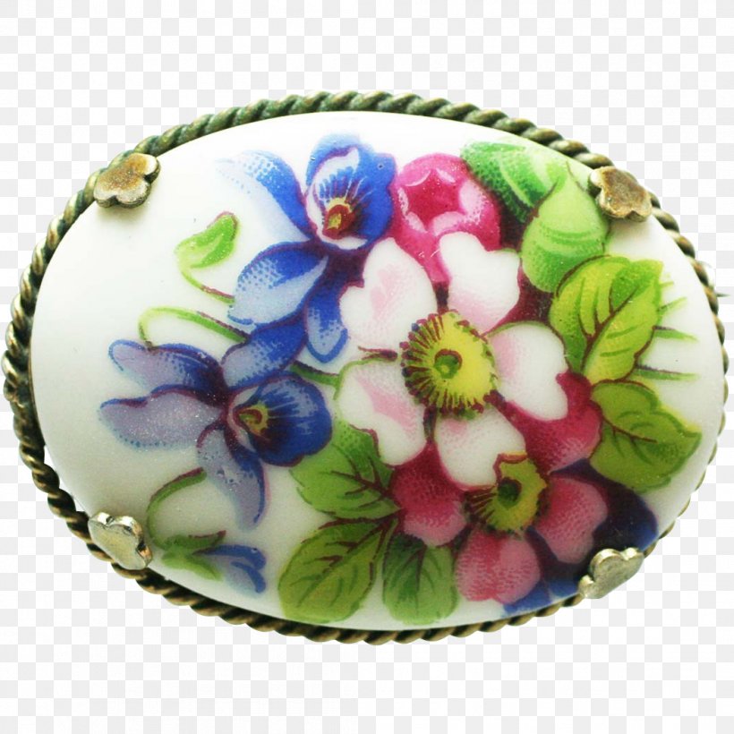 Limoges Ceramic Flower Brooch France, PNG, 1054x1054px, Limoges, Brooch, Ceramic, Dishware, Flower Download Free