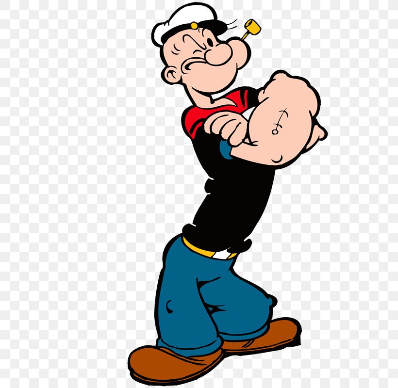 Popeye Olive Oyl Bluto Poopdeck Pappy J. Wellington Wimpy, PNG, 539x800px, Popeye, Area, Arm, Artwork, Bluto Download Free